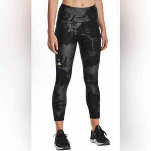 Under Armour Project Rock Black Adam Compression Legging Women S Black Lightning